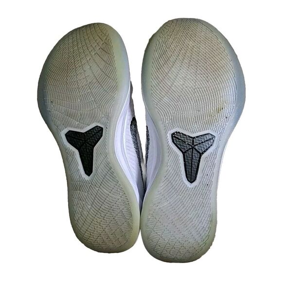 Nike Kobe AD Mid Top Men\'s Sneakers Size 11 White Ice 922482-102 Metallic Silver main image 4